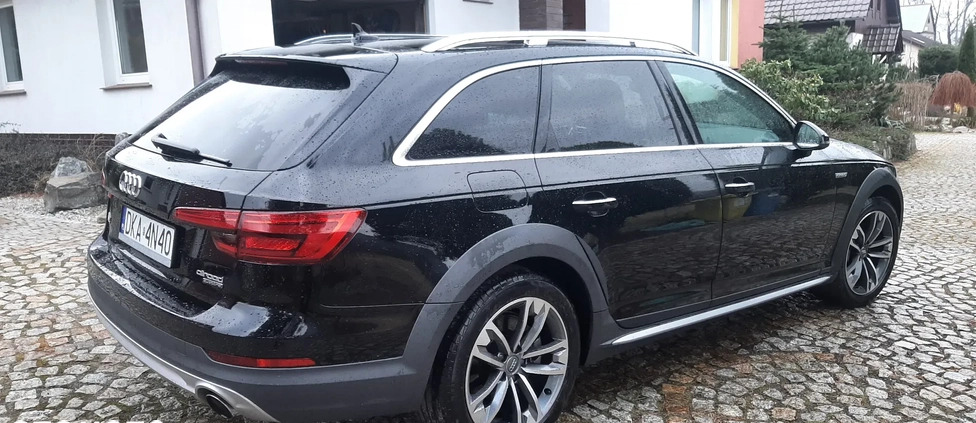 Audi A4 Allroad cena 94500 przebieg: 77000, rok produkcji 2017 z Góra małe 407